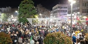 Βούλιαξε το κέντρο της Ξάνθης παρά το lockdown