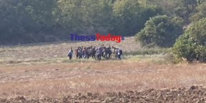 Μετανάστες στην Ειδομένη