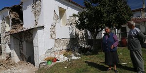 Ζευγάρι ηλικιωμένων από τη Λάρισα