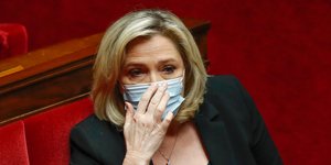 Η επικεφαλής της γαλλικής ακροδεξιάς, Μαρίν Λεπέν