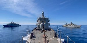 πλοία σε ασκήσεις από Πολεμικό Ναυτικό 