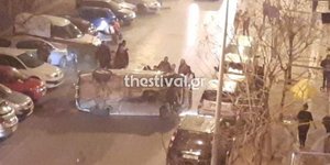 Τροχαίο ατύχημα στην Θεσσαλονίκη