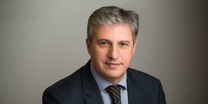 O Αντιπρόεδρος και Γενικός Διευθυντής Ελλάδας της Eldorado Gold Χρήστος Μπαλάσκας