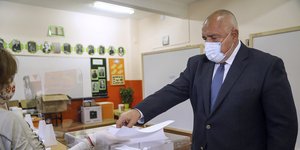 O Μπόικο Μπορίσοφ ρίχνει την ψήφο του