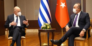 Οι ΥΠΕΞ Ελλάδας και Τουρκίας