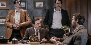 Ο Λεωνίδας Κακούρης στον ρόλο του Δούκα Σεβαστού στη σειρά «Άγριες Μέλισσες»