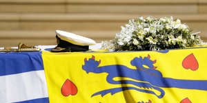 Το φέρετρο του πρίγκιπα Φιλίππου 