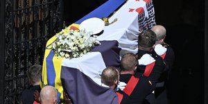 Το φέρετρο του πρίγκιπα Φίλιππου