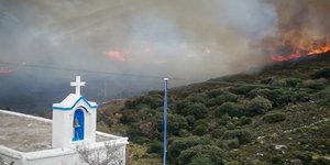 Φωτιά στην Άνδρο