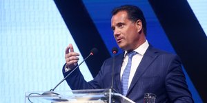 Ο Αδωνις Γεωργιάδης σε ομιλία του