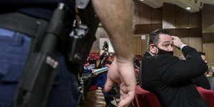 O ευρωβουλευτής της Χρυσής Αυγής Γιάννης Λαγός συνελήφθη