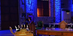 Εικόνα από το μαγευτικό τραπέζι που στήθηκε στο Τεχνολογικό Πάρκο Λαυρίου