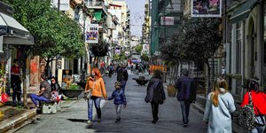 πατρα πεζοδρομος