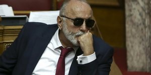 Ο Παναγιώτης Κουρουμπλής στη βουλή