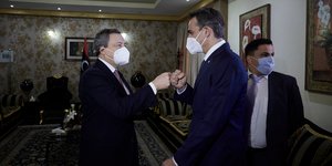 Μάριο Ντράγκι και Κυριάκος Μητσοτάκης