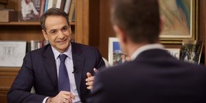 Ο Κυριάκος Μητσοτάκης στον Alpha