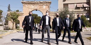 Παρουσίαση του σχεδίου αξιοποίησης του οικοπέδου της ΠΥΡΚΑΛ στον Υμηττό από τον Πρωθυπουργό Κυριάκο Μητσοτάκη