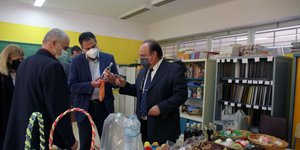 Πρωτοβουλία «Νοιαζόμαστε»: Η ΝΔ στο Εργαστήριο Ειδικής Επαγγελματικής Εκπαίδευσης και Κατάρτισης μαθητών με προβλήματα όρασης και πολλαπλές αναπηρίες