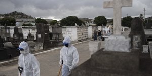 Νεκροταφείο στην Βραζιλία