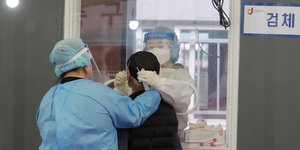 Νότια Κορέα τεστ κορωνοϊού