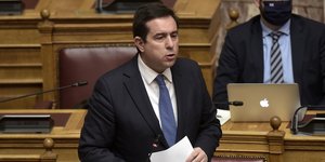 Ο υπουργός Μετανάστευσης και Ασύλου, Νότης Μηταράκης