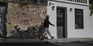 Πεζός στην Αθήνα