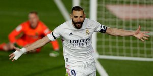 Μπενζεμά πανηγυρισμός γκολ Ρεάλ