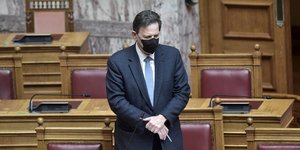 Ο αναπληρωτής υπουργός Οικονομικών Θόδωρος Σκυλακάκης