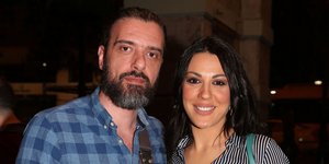 «Ετερος Εγώ»: Το σπάνιο στιγμιότυπο του Σωτήρη Τσαφούλια με την σύντροφό του