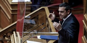 Ο πρόεδρος του ΣΥΡΙΖΑ Αλέξης Τσίπρας