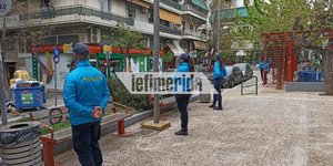 Κορωνοπάρτι... τέλος στην πλατεία Βαρνάβα: Ισχυρές αστυνομικές δυνάμεις περιφρουρούν από σήμερα το σημείο 