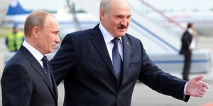 συνάντηση Αλεξάντερ Λουκασένκο και Βλαντιμίρ Πούτιν