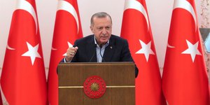 Ο πρόεδρος της Τουρκίας, Ρετζέπ Ταγίπ Ερντογάν