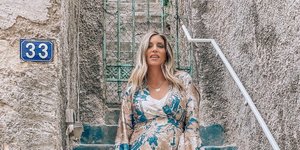 Η Αθηνά Οικονομάκου δείχνει τη μητέρα της