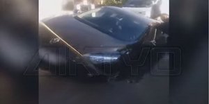 Το οδόστρωμα κατάπιε αυτοκίνητο στις Σέρρες
