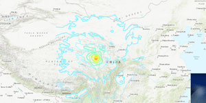 Θηριώδης σεισμός 7,1 Ρίχτερ στην Κίνα 