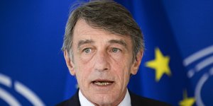 Ο πρόεδρος του Ευρωπαϊκού Κοινοβουλίου, Νταβίντ Σασόλι