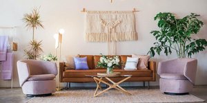 Διακόσμηση σπιτιού με λιλά χρώμα 