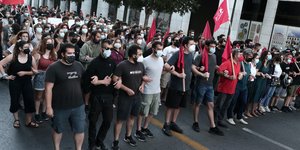 Διαμαρτυρία κατά του εργασιακού στην Αθήνα