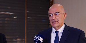 Ο υπουργός Εξωτερικών Νίκος Δένδιας