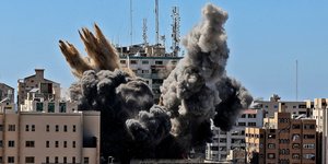 Εκρηξη σε κτίριο στην Λωρίδα της Γάζας