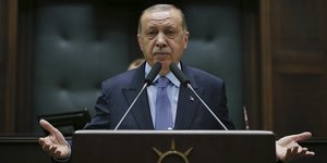 Ερντογάν σε ομιλία του