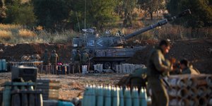 Ισραηλινό τανκ στα σύνορα με τη Λωρίδα της Γάζας