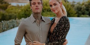 Η Κιάρα Φεράνι με τον σύζυγό της, τον ράπερ Fedez