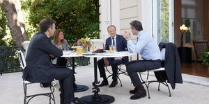 Κυριάκος Μητσοτάκης και Τουσκ