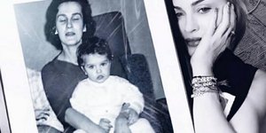 Σπάνιο στιγμιότυπο της Μαντόνα με την μητέρα της