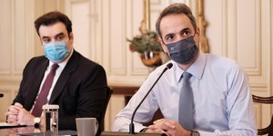 Κυριάκος Μητσοτάκης και Κυριάκος Πιερρακάκης