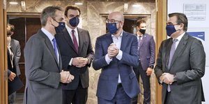 Μητσοτάκης, Πιερρακάκης, Μισέλ, Σχοινάς