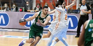 Φάση από τον αγώνα Παναθηναϊκός-Προμηθέας Πάτρας