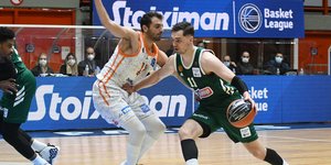 Φάση από τον αγώνα Παναθηναϊκός-Προμηθέας Πάτρας